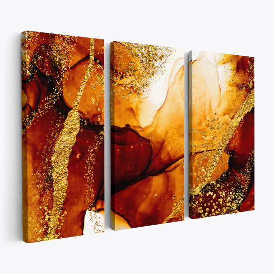 Triptych Canvas Prints - Abstract