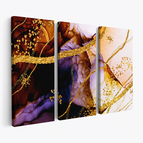 Triptych Canvas Prints - Abstract