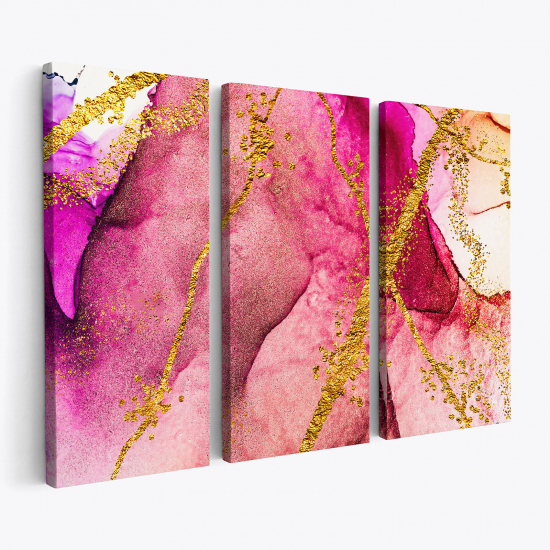 Triptych Canvas Prints - Abstract