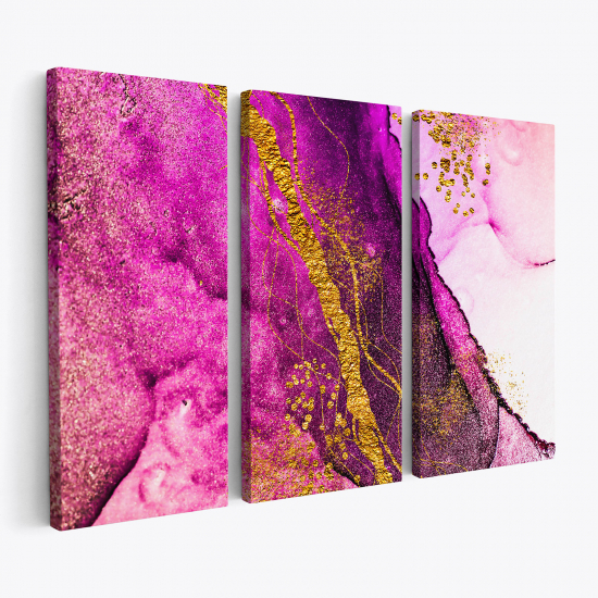 Triptych Canvas Prints - Abstract