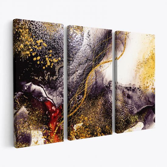 Triptych Canvas Prints - Abstract