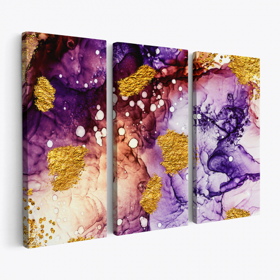 Triptych Canvas Prints - Abstract