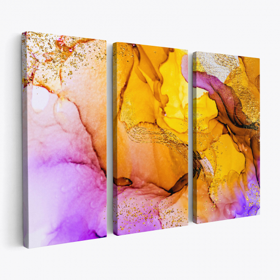 Triptych Canvas Prints - Abstract