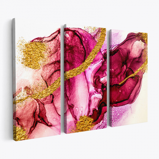 Triptych Canvas Prints - Abstract