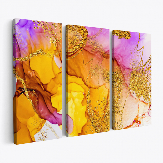 Triptych Canvas Prints - Abstract