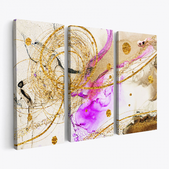 Triptych Canvas Prints - Abstract