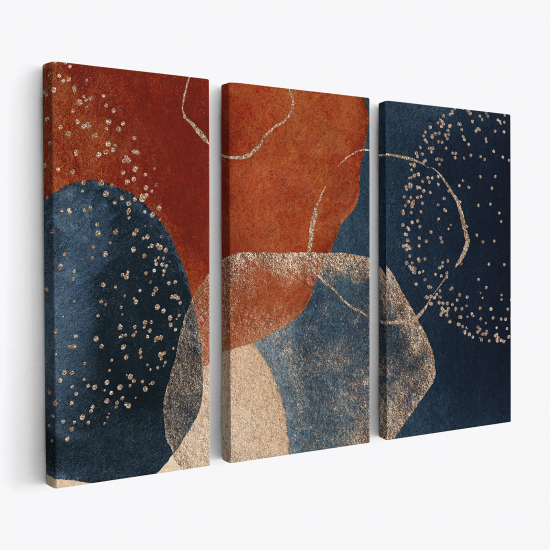 Triptych Canvas Prints - Abstract