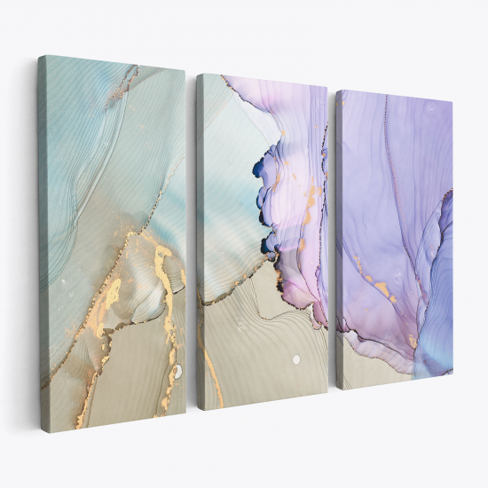 Triptych Canvas Prints - Abstract