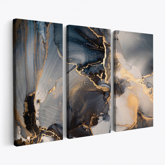 Triptych Canvas Prints - Abstract