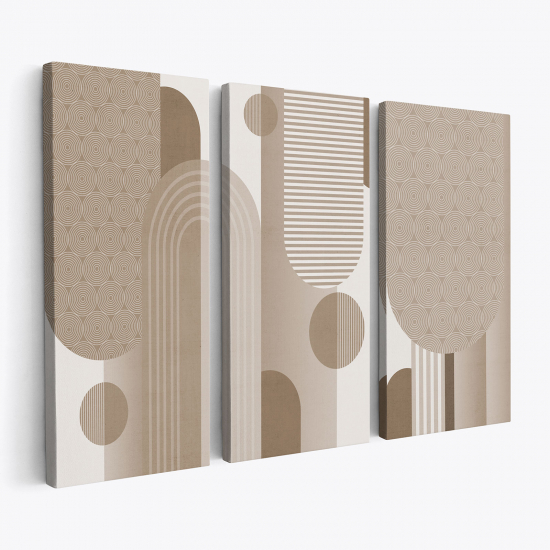 Triptych Canvas Prints - Abstract