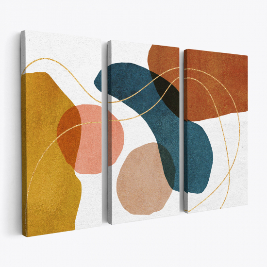 Triptych Canvas Prints - Abstract