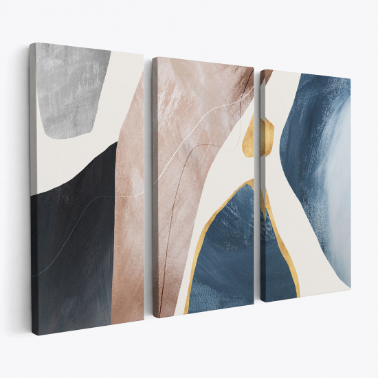 Triptych Canvas Prints - Abstract