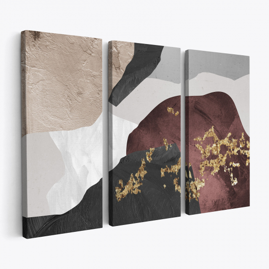 Triptych Canvas Prints - Abstract