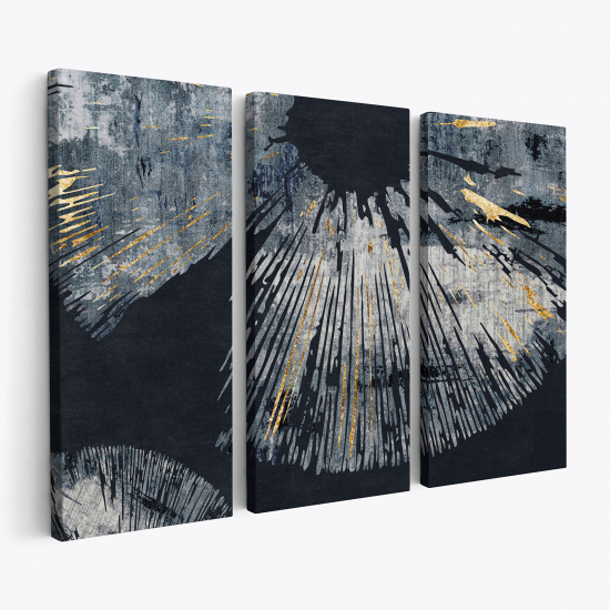 Triptych Canvas Prints - Abstract