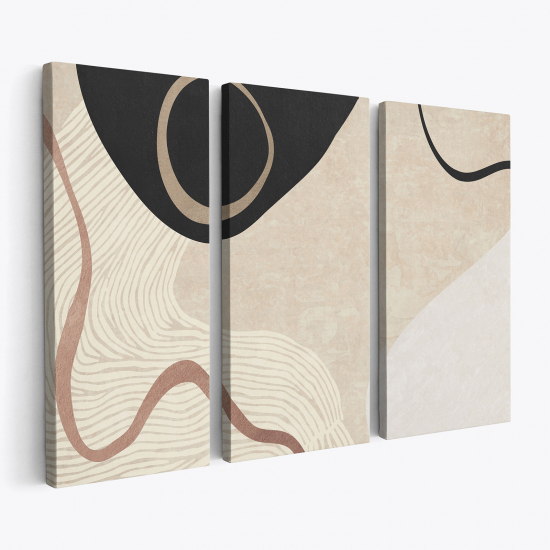 Triptych Canvas Prints - Abstract