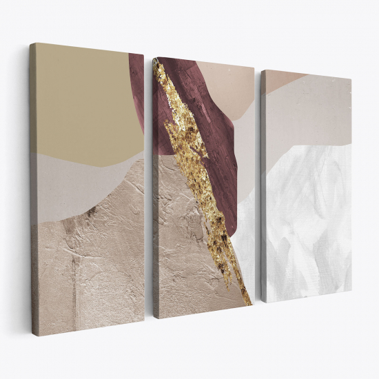 Triptych Canvas Prints - Abstract