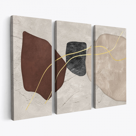 Triptych Canvas Prints - Abstract