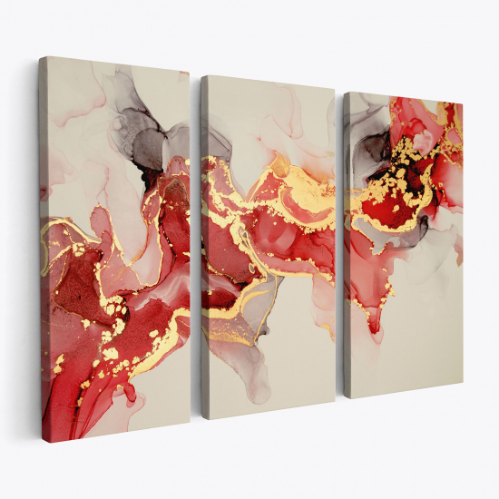 Triptych Canvas Prints - Abstract