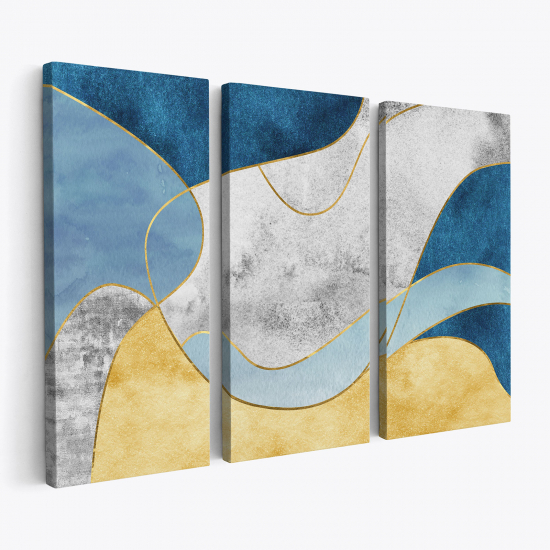 Triptych Canvas Prints - Abstract