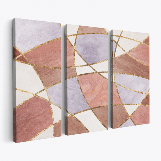 Triptych Canvas Prints - Abstract