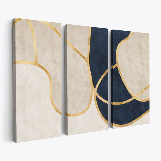 Triptych Canvas Prints - Abstract