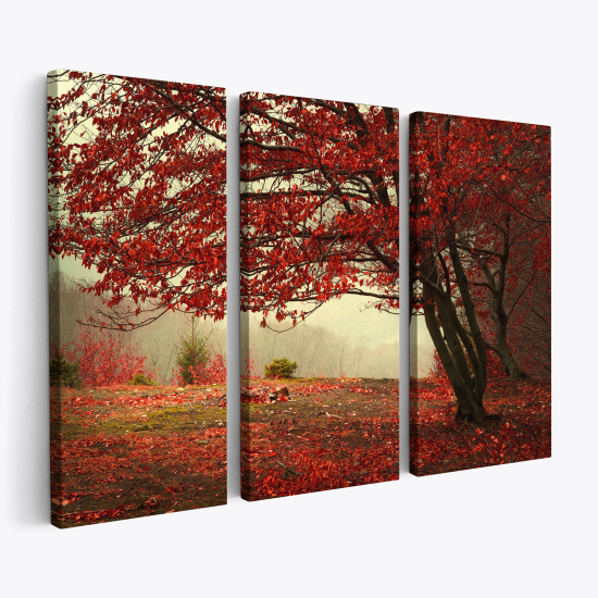 Triptych Canvas Prints - Autumn