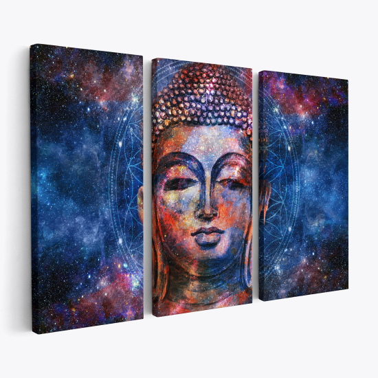 Triptych Canvas Prints - Buddha