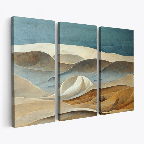 Triptych Canvas Prints - Desert Landscape