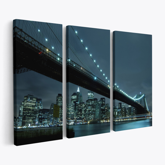 Triptych Canvas Prints - New York