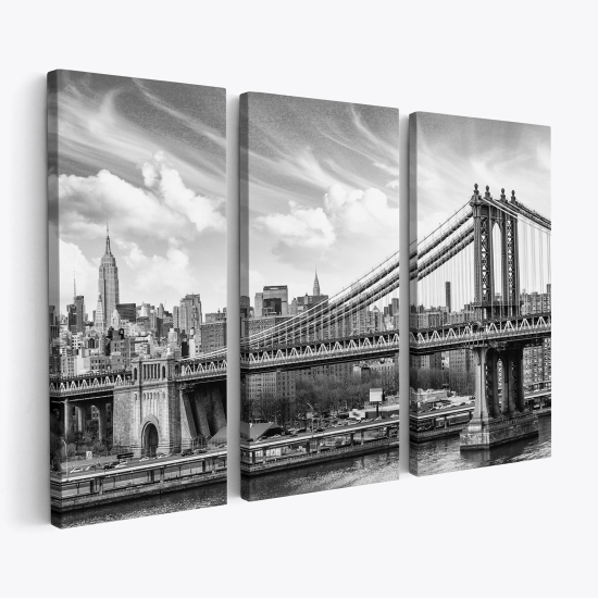 Triptych Canvas Prints - New York