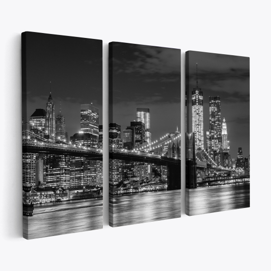 Triptych Canvas Prints - New York