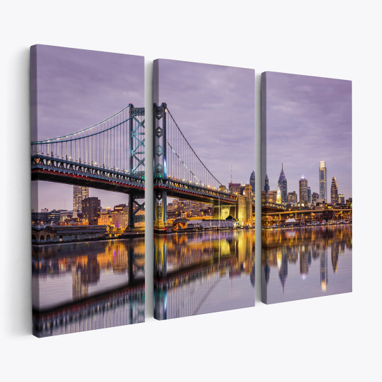 Triptych Canvas Prints - New York