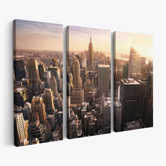 Triptych Canvas Prints - New York