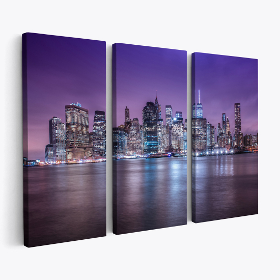 Triptych Canvas Prints - New York