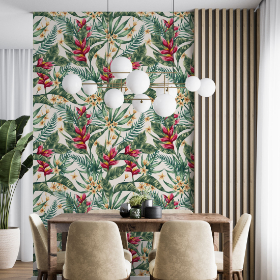 Wall Mural - Wallpaper - Botanical pattern