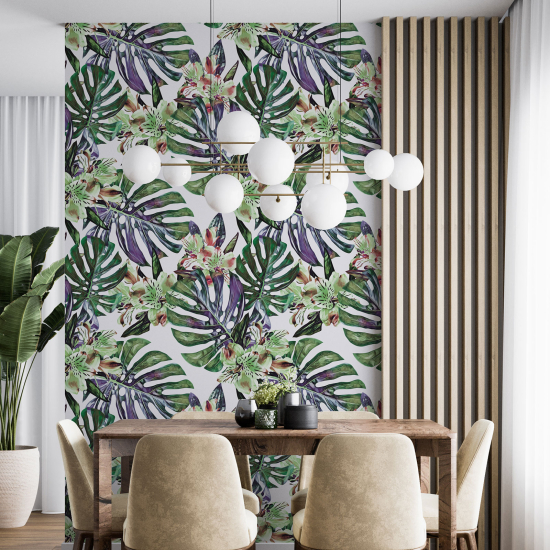 Wall Mural - Wallpaper - Botanical pattern