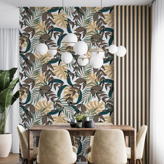 Wall Mural - Wallpaper - Botanical pattern