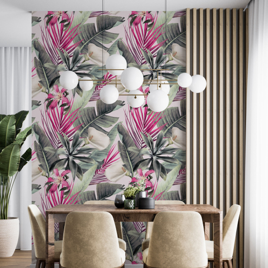 Wall Mural - Wallpaper - Botanical pattern