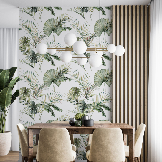 Wall Mural - Wallpaper - Botanical pattern