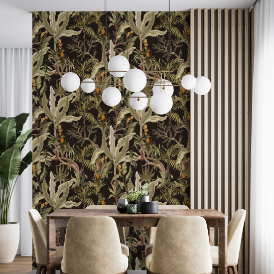 Wall Mural - Wallpaper - Botanical pattern