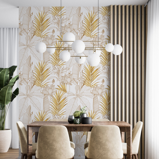 Wall Mural - Wallpaper - Botanical pattern