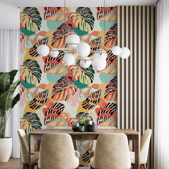 Wall Mural - Wallpaper - Botanical pattern