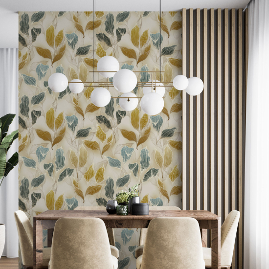 Wall Mural - Wallpaper - Botanical pattern