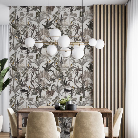 Wall Mural - Wallpaper - Botanical pattern