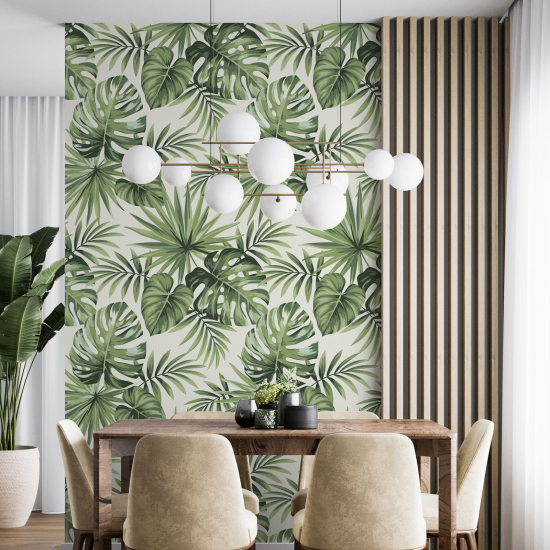 Wall Mural - Wallpaper - Botanical pattern