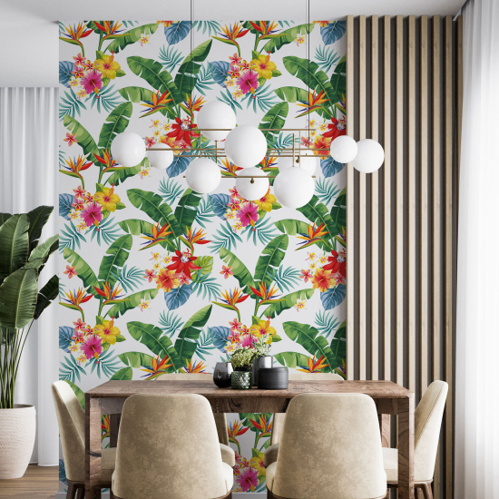 Wall Mural - Wallpaper - Botanical pattern