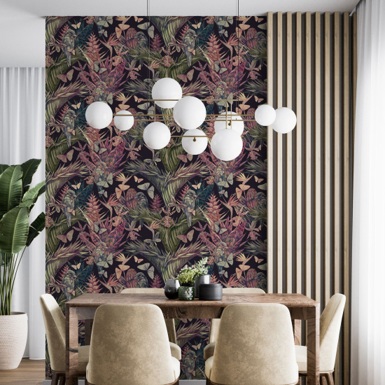 Wall Mural - Wallpaper - Botanical pattern