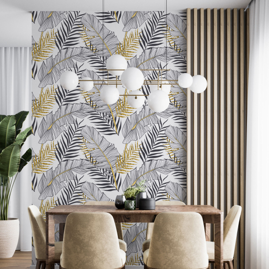 Wall Mural - Wallpaper - Botanical pattern