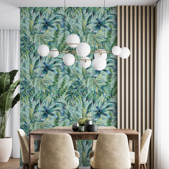 Wall Mural - Wallpaper - Botanical pattern