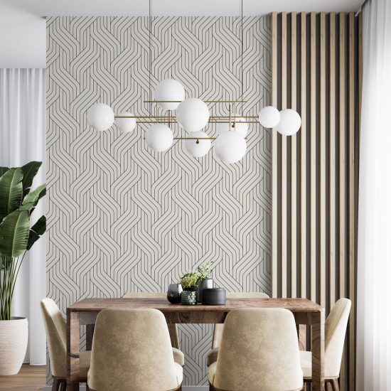 Wall Mural - Wallpaper - Braided pattern